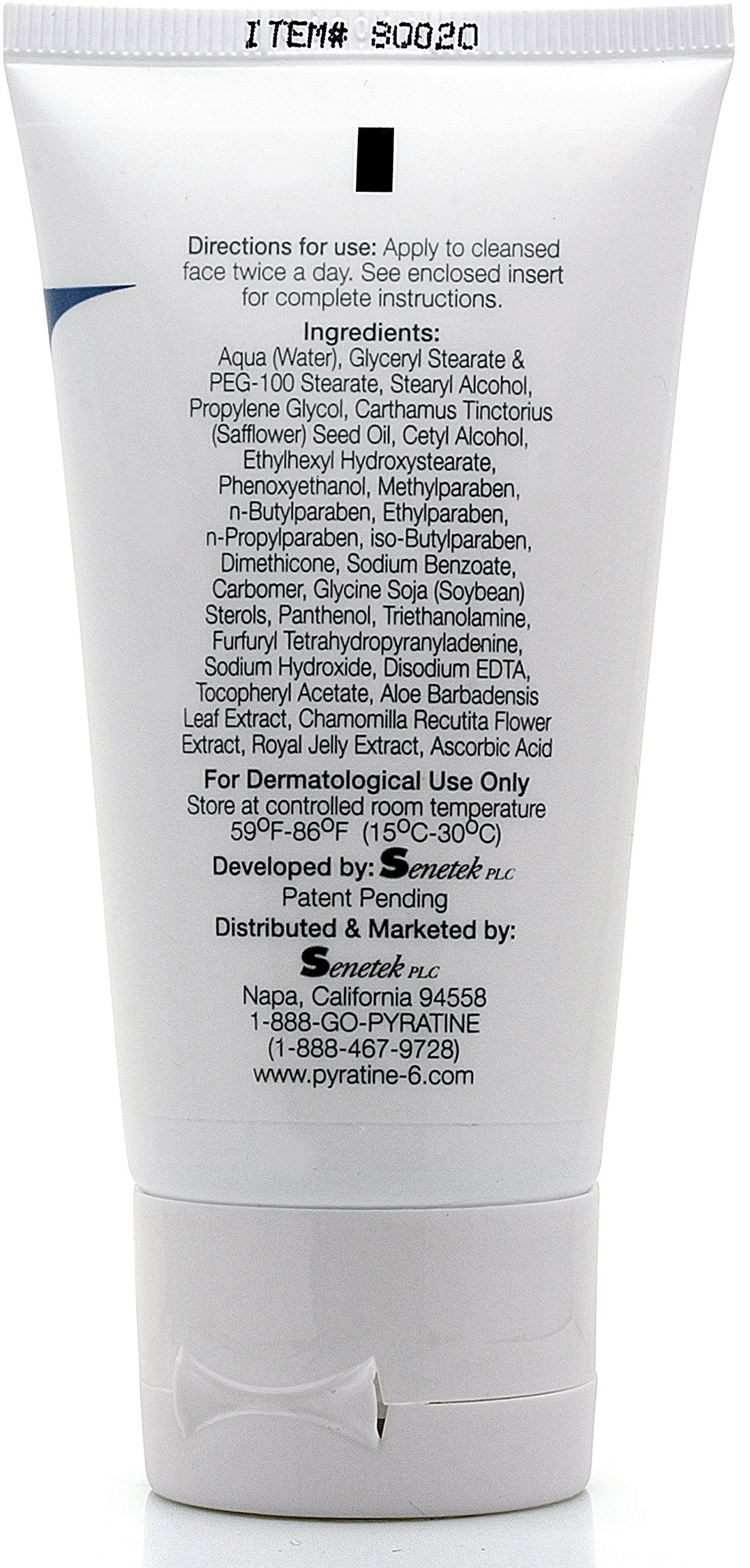 Pyratine-6 Lotion, Clarifying And Smoothening Anti-Aging Skin Care Lotion (2.5 Oz)