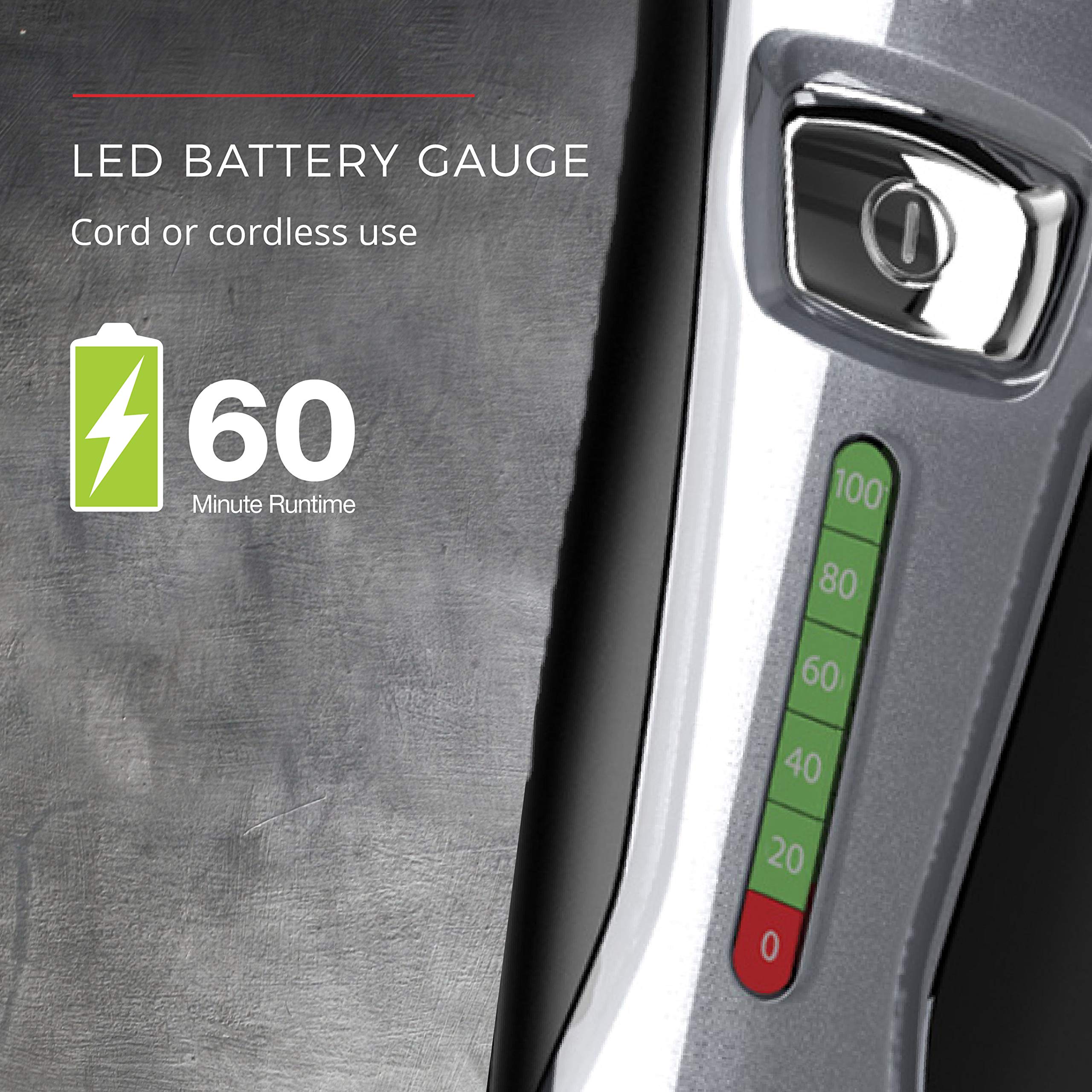 Remington F5 Power Series Foil Shaver, Electric Razor for Men, Cordless Rechargeable with Pop Up Trimmer, Pivot & FlexFoil Technology, Lightweight Handheld Design, Black