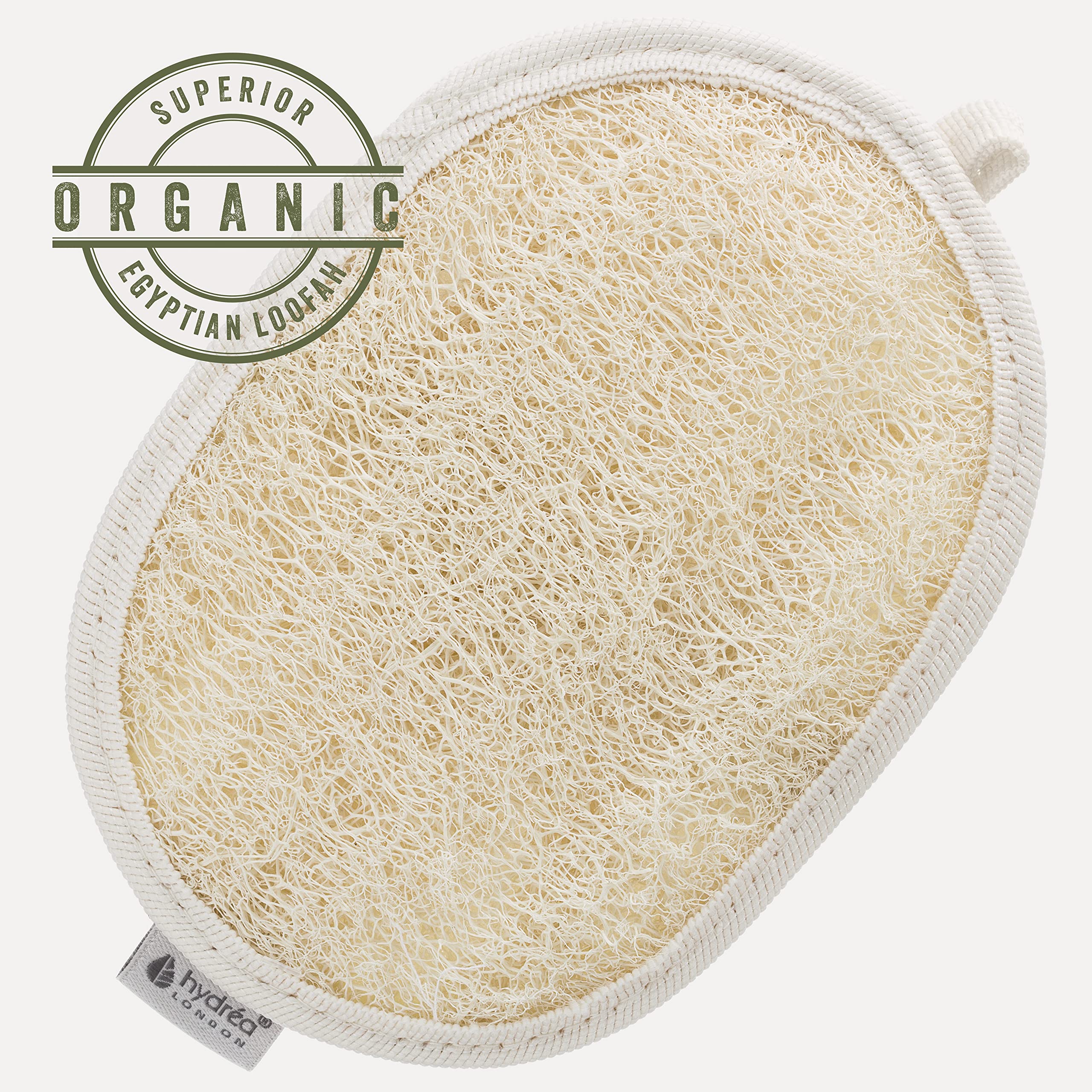 Organic Egyptian Loofah Exfoliating Body Pad - Luxury Body Exfoliator