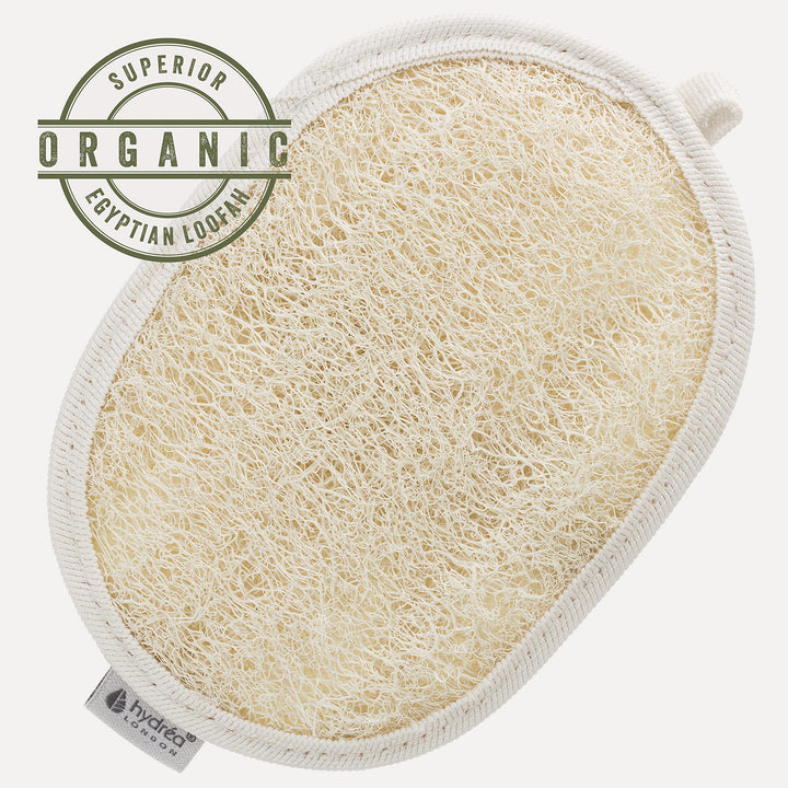 Organic Egyptian Loofah Exfoliating Body Pad - Luxury Body Exfoliator