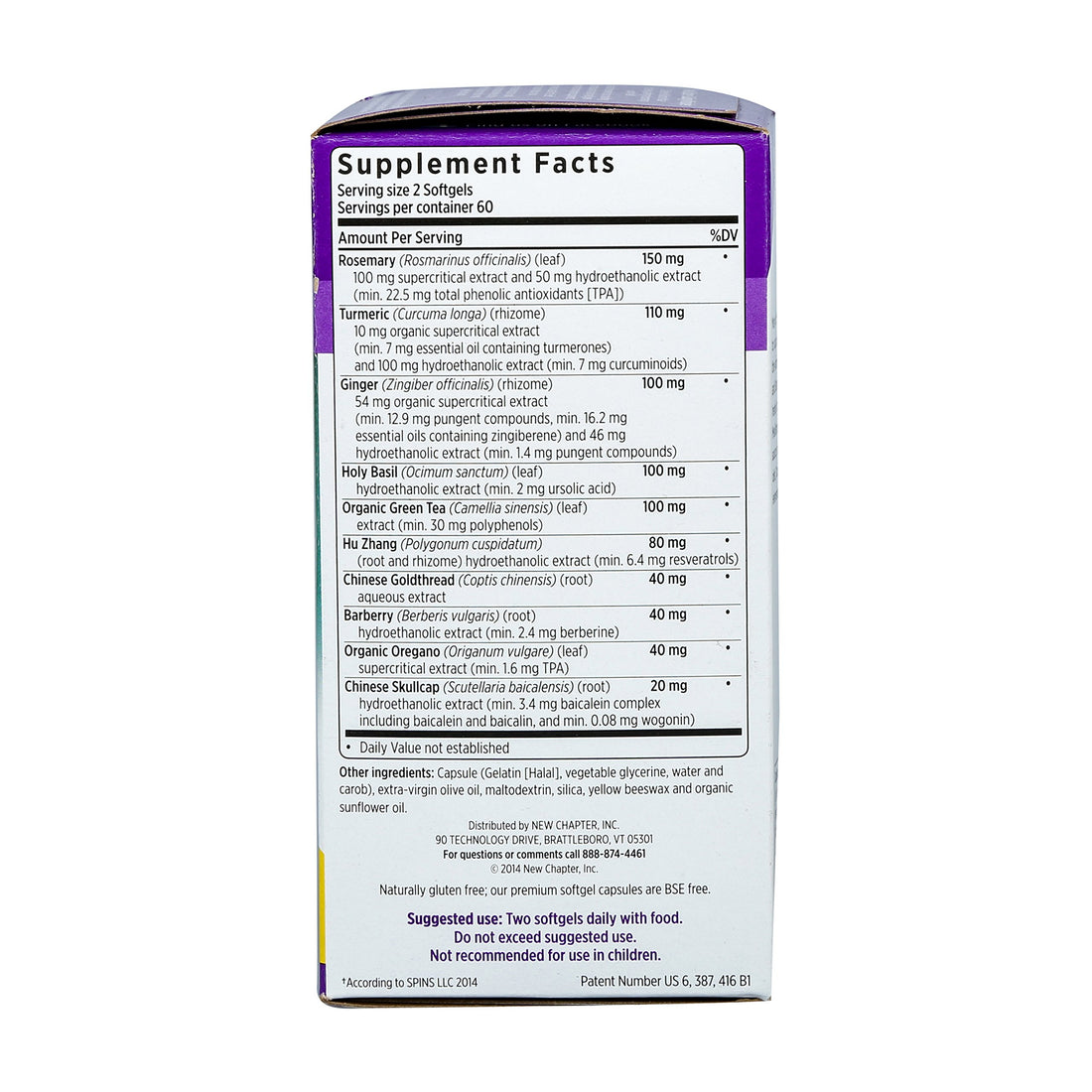 New Chapter Zyflamend Whole Body - 120 ct