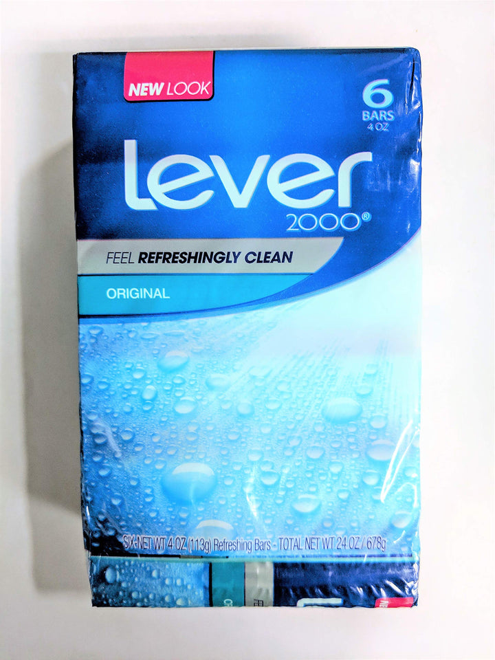 Lever 2000 Bar - Original - 4 oz - 6 ct