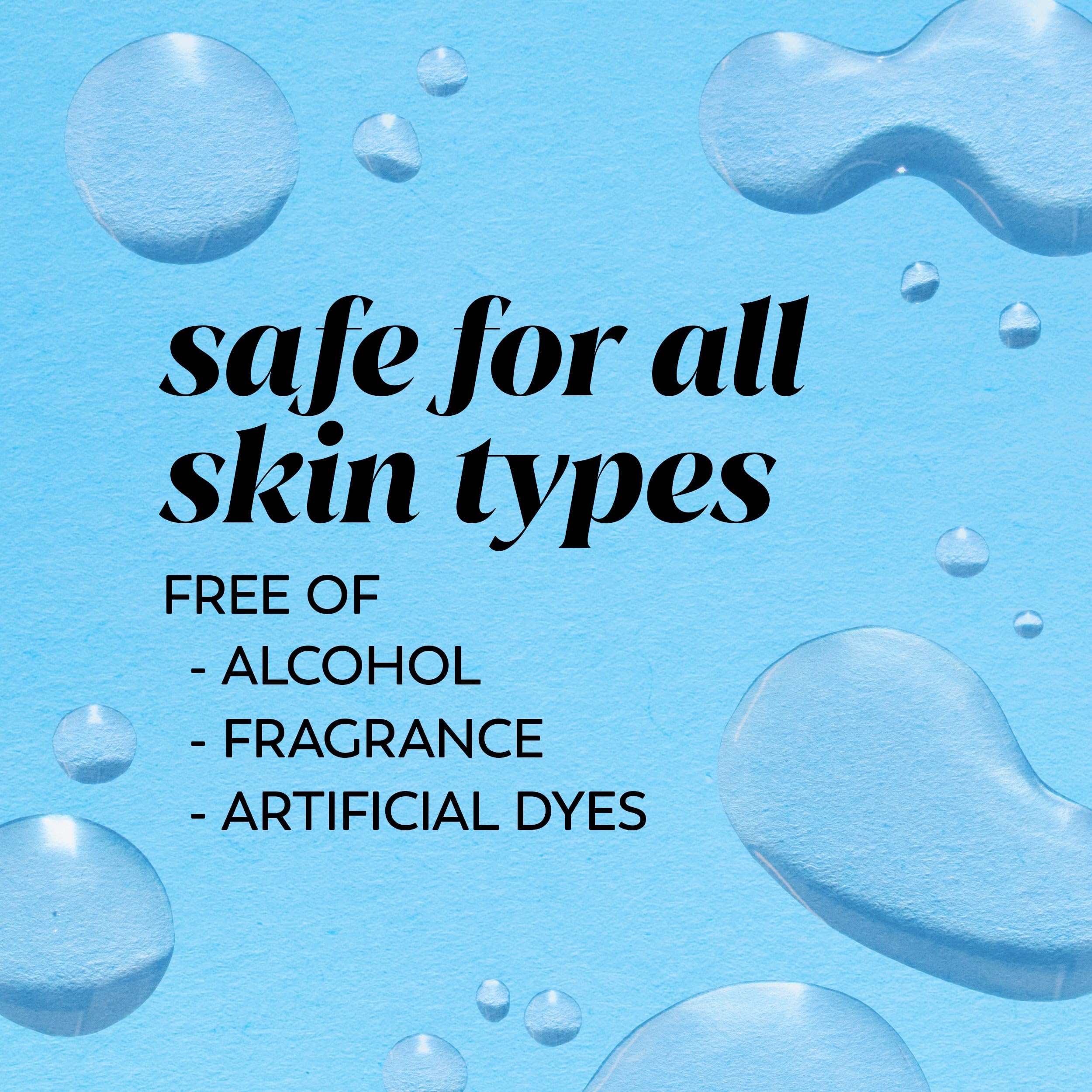 Olay Gentle Exfoliating Toner, Fragrance Free, 4.1 fl oz, Pore Treatment Face Cleanser Unclogs and Diminishes the Appearance of Pores