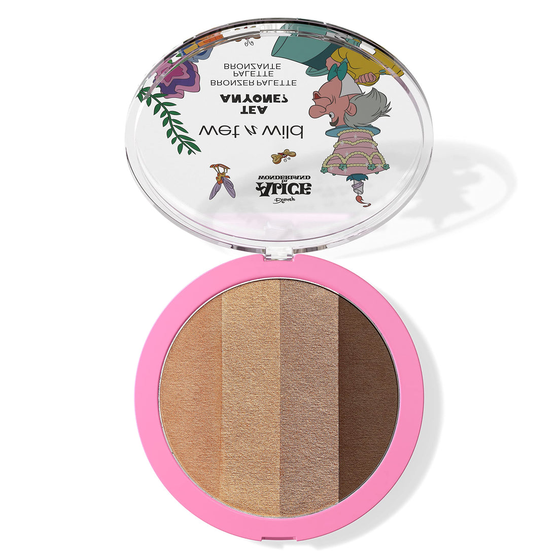 wet n wild Tea Anyone Bronzer Palette Alice In Wonderland Collection