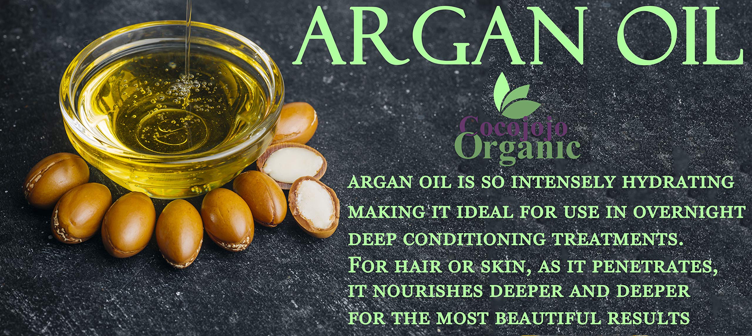 Dr Joe Lab Argan Nut Oil 16 oz Pure Natural Moroccan Argon Nut Oil Unrefined Cold Pressed Extra Virgin - for Hair Skin Body Nail and Beard - Marrakesh Oil Moisturizing & Nourishing