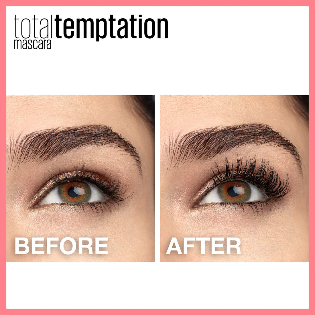 Maybelline New York Total Temptation Washable Mascara, Very Black, 0.27 fl. oz.