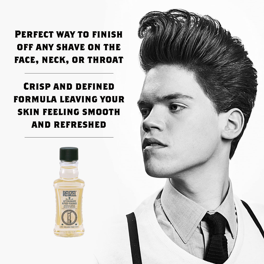 REUZEL INC Wood & Spice Aftershave, 3.38 oz