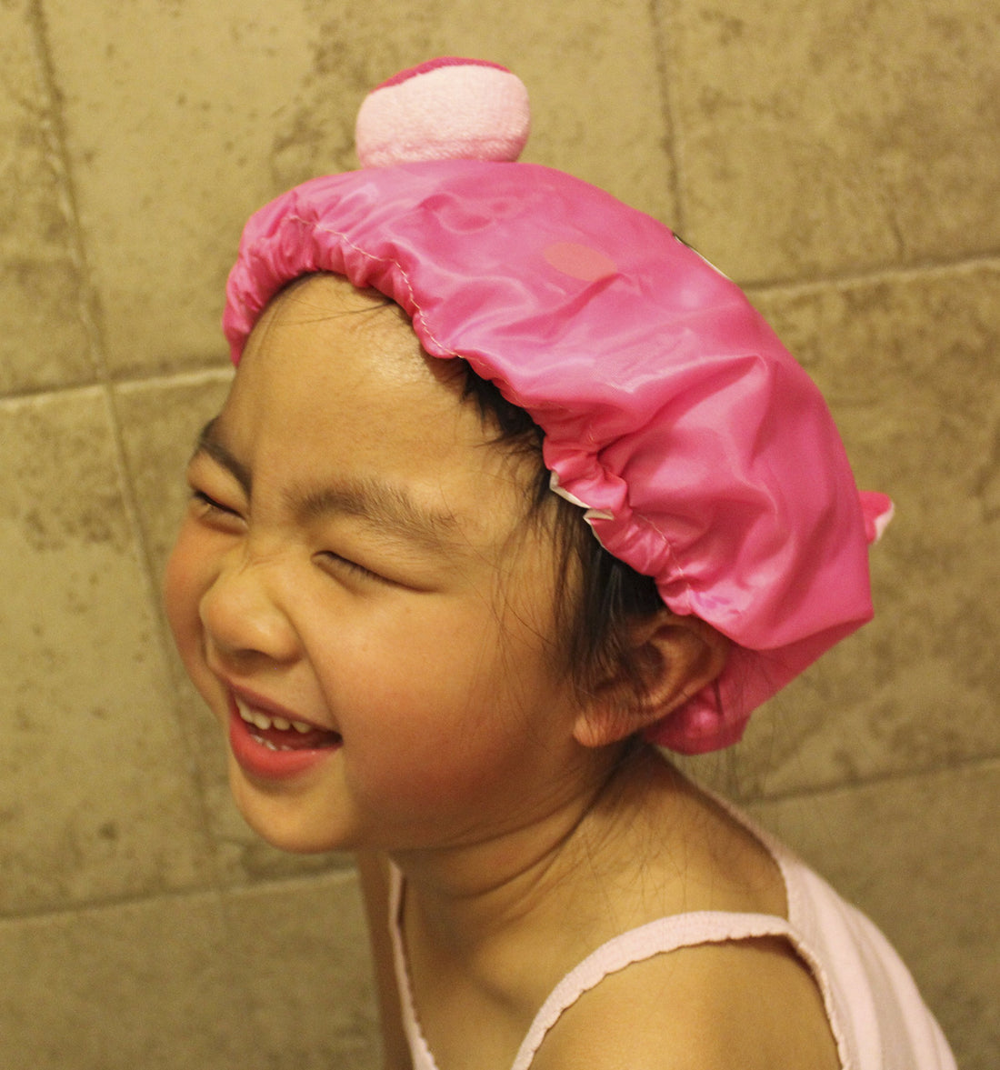 Kid, Piggy : Zoie + Chloe 3D Animal Shower Caps