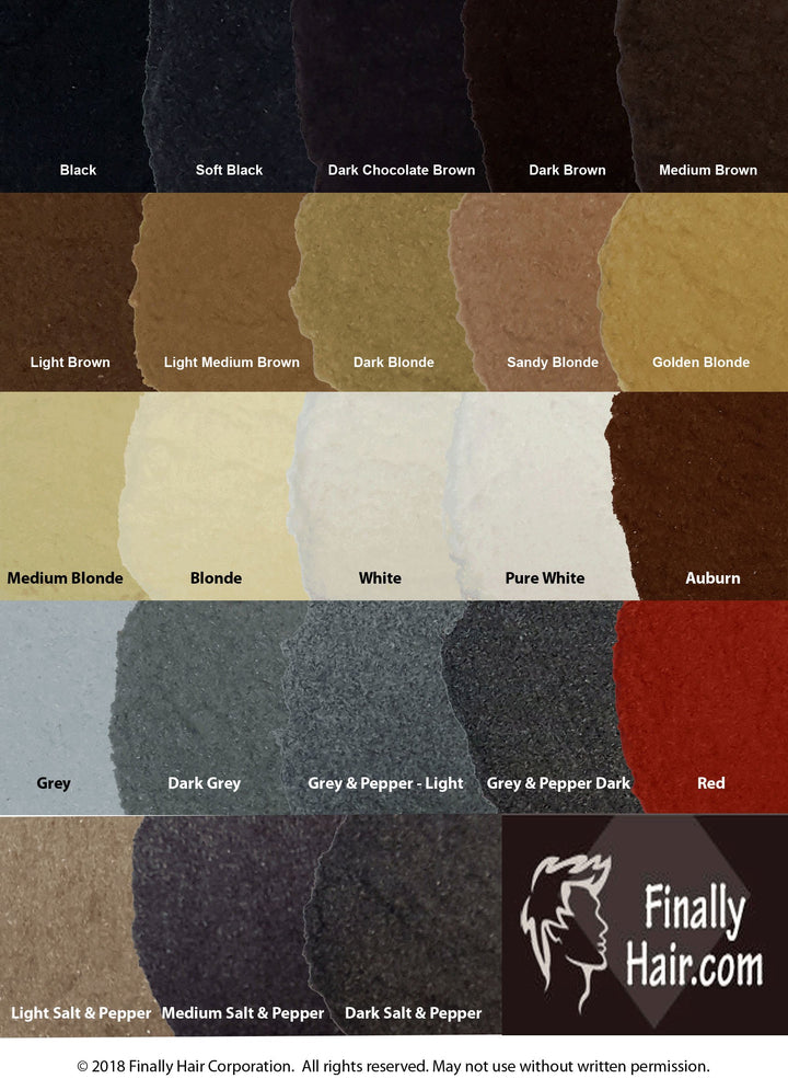 Medium Brown : Hair Building Fibers Medium Brown 25 Grams Refill Your Existing Bottle. Highest Grade Fiber By Finally Hair