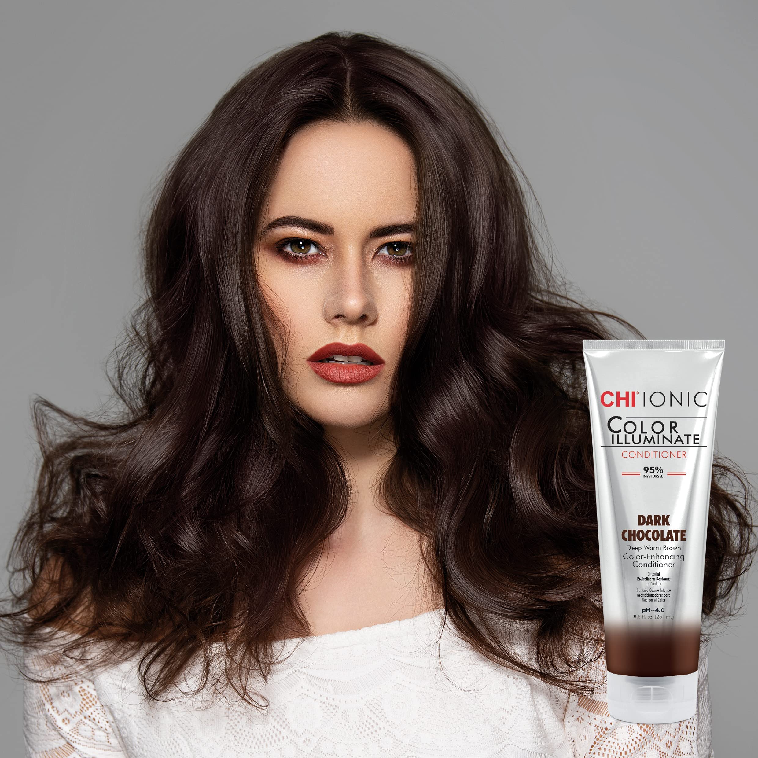 CHI Ionic Illuminate Color Dark ChocolateConditioner