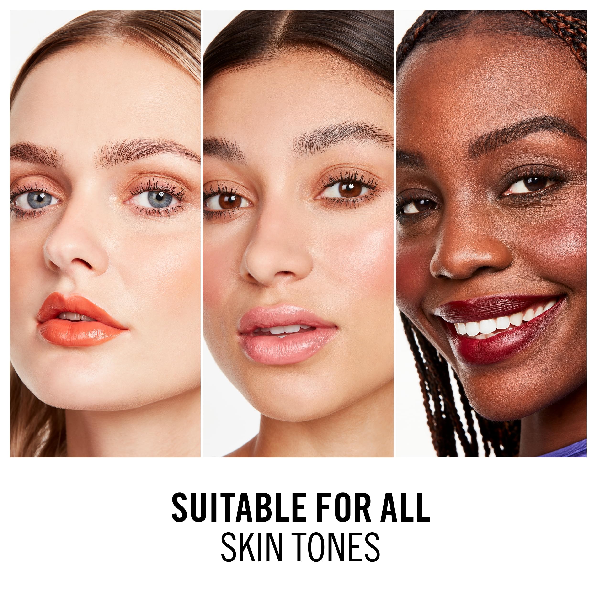 Rimmel London Kind & Free, 003 Pink Heat, Multi-Stick, For Cheeks and Lips, Hydrating, Buildable Color, Vegan Formula, Clean Formula, 0.18oz