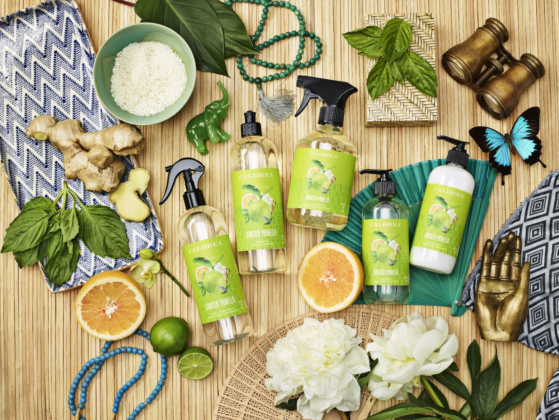 Caldrea Liquid Hand Soap Refill, Ginger Pomelo, 32 Ounce