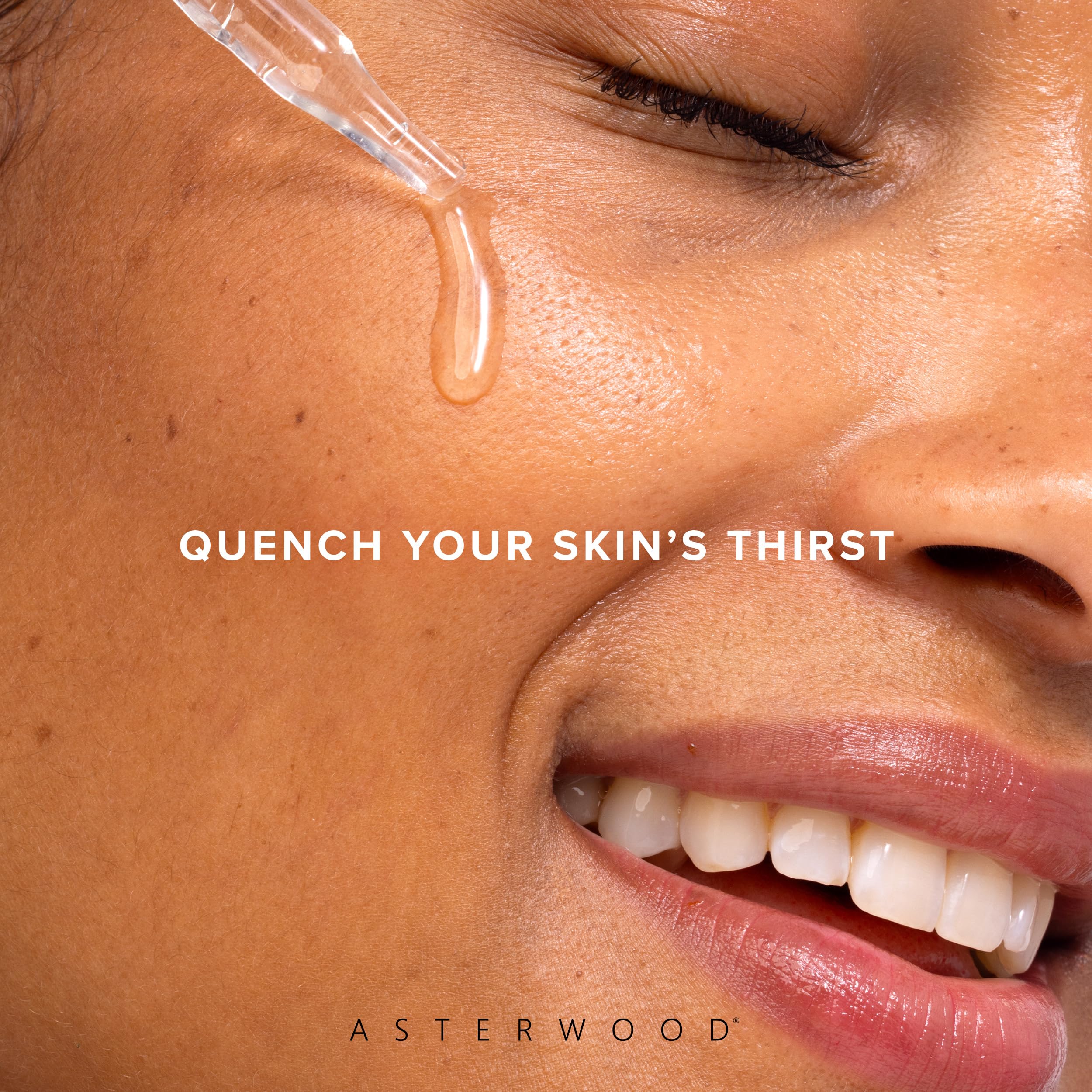 Asterwood Hyaluronic Acid Serum for Face - Plumping, Anti-Aging, Hydrating - Fragrance-Free - 1 Fl Oz