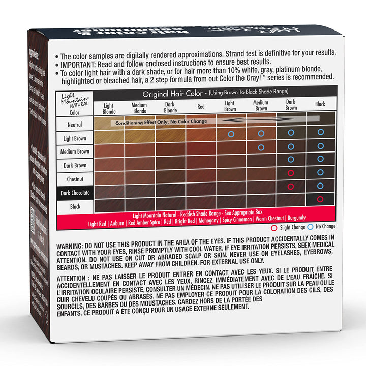 Light Mountain Natural Organic 3 Piece, Dark Chocolate