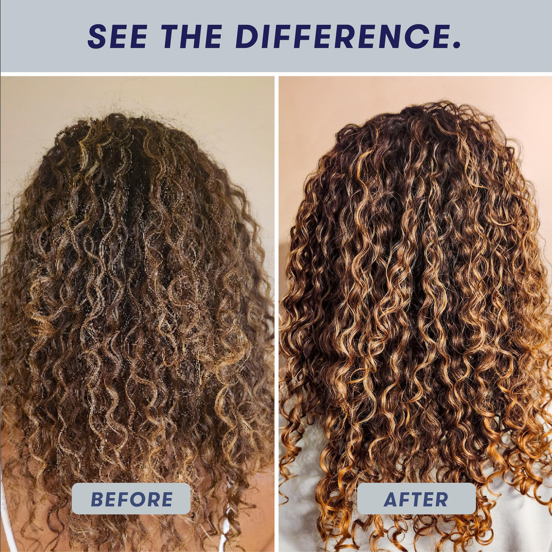 HiBAR - Curl Shampoo & Conditioner Set - For Curly Hair - Define, Cleanse & Nourish - Babassu, Pracaxi Butter & Curl Complex - Plastic, Soap, Paraben & Sulfate-Free - Color Safe & Vegan - 2 Solid Bars