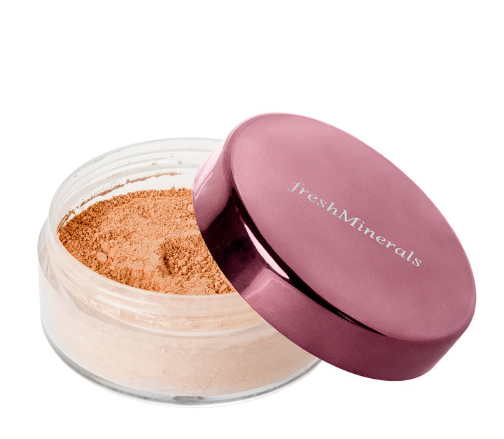 freshMinerals Mineral Loose Powder Foundation, Second Skin, 11 Gram