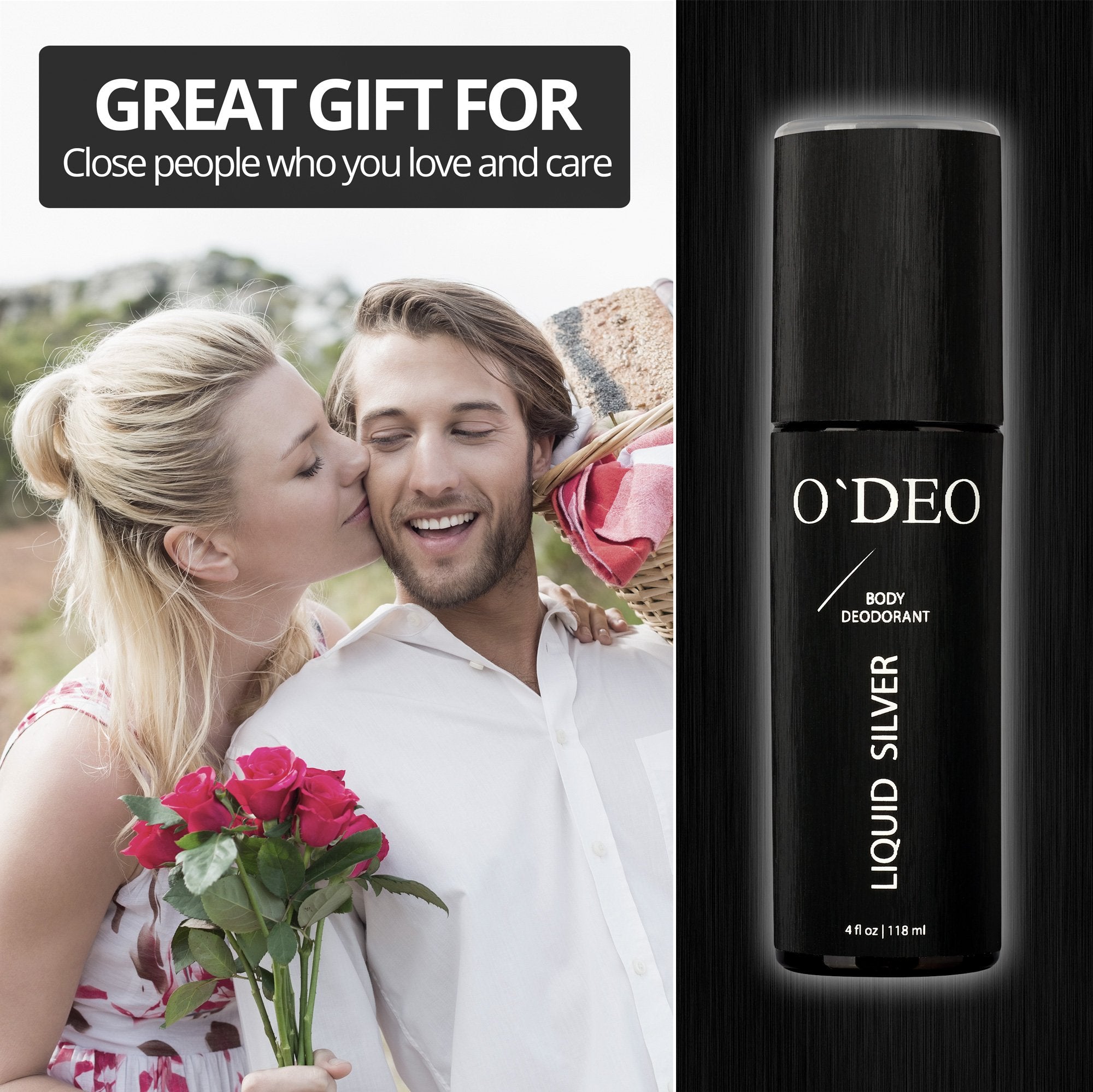 Aluminum Free Deodorant for Men â€“ All Natural Deodorant Spray â€“ Organic Deodorant for Men 4 fl oz of Natural Deodorant Unscented for Sensitive Skin