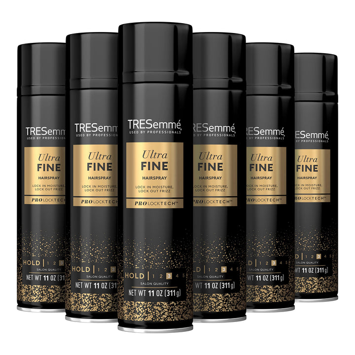 TRESemme Tres Two Aero Hair Spray, Ultra Fine Mist and its Ultra Firm Hold, 11-Ounce Cans (Pack of 6)