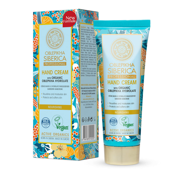 Natura Siberica Active Organic Sea Buckthorn Hand Cream, 75 Ml
