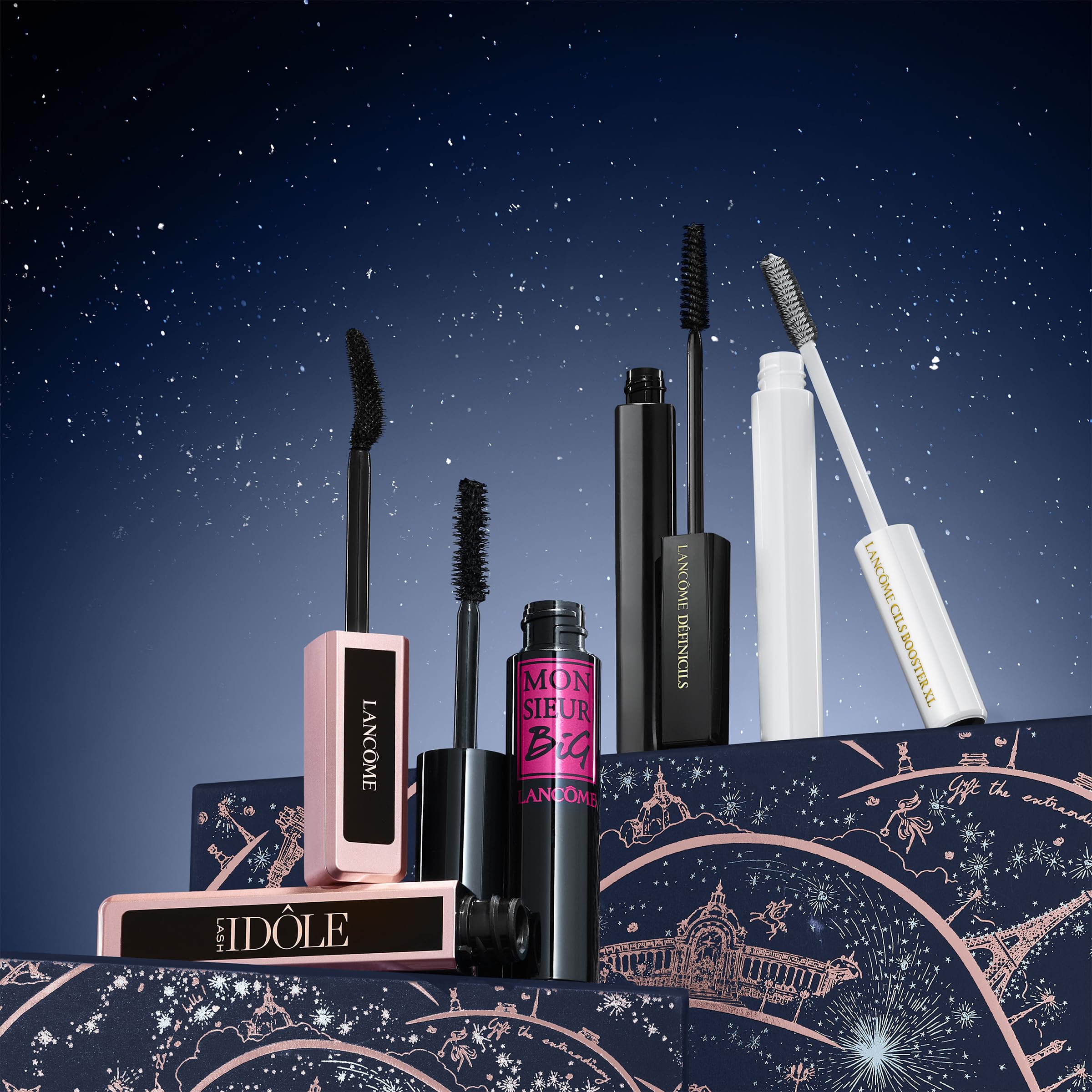 Lancôme Lashes For Every Occasion Mascara Gift Set - Including Full Size Lash Idôle, Monsieur Big, Définicils, Cils Booster - Limited Edition