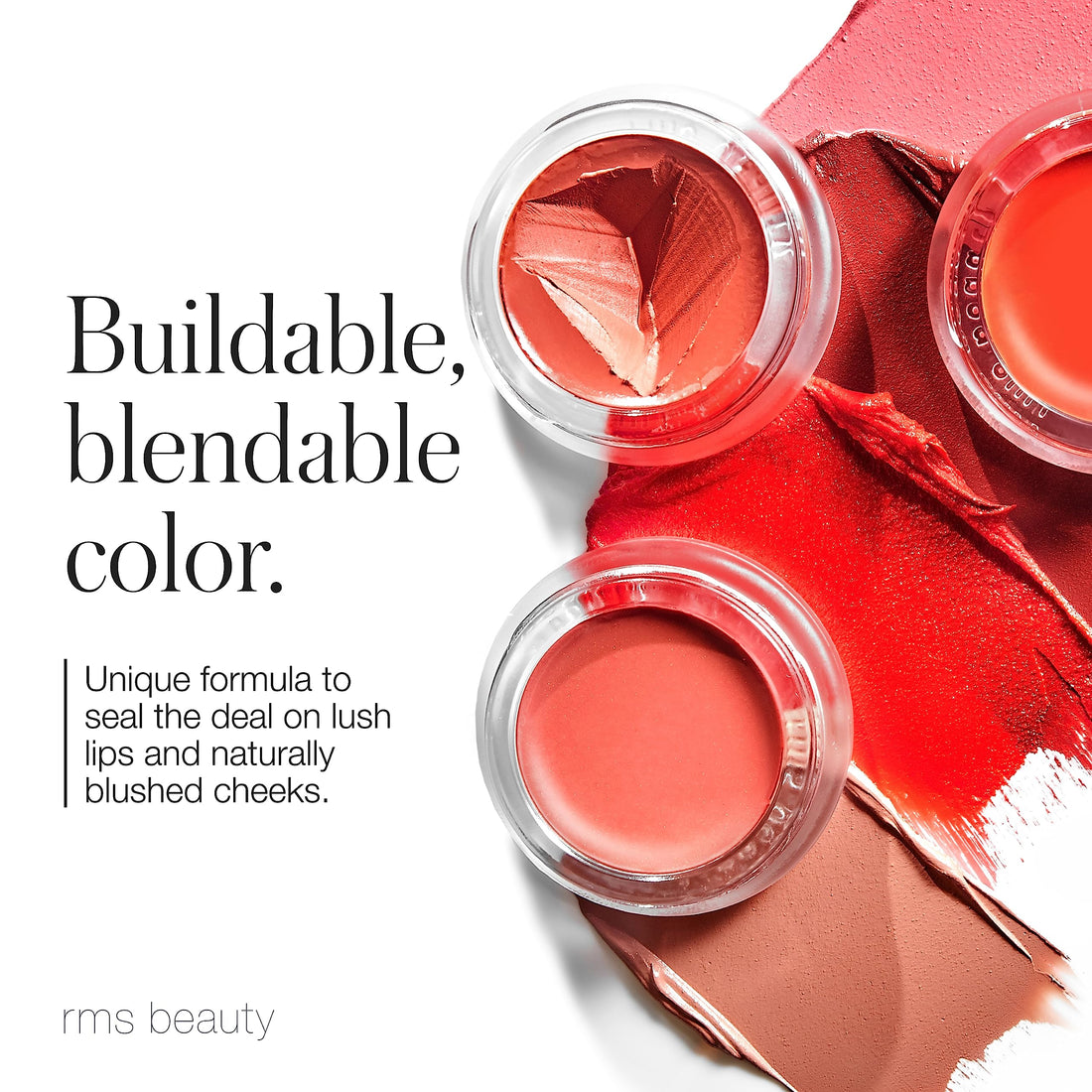 RMS Beauty Lip2Cheek Balm, Illusive, 0.17 Ounce