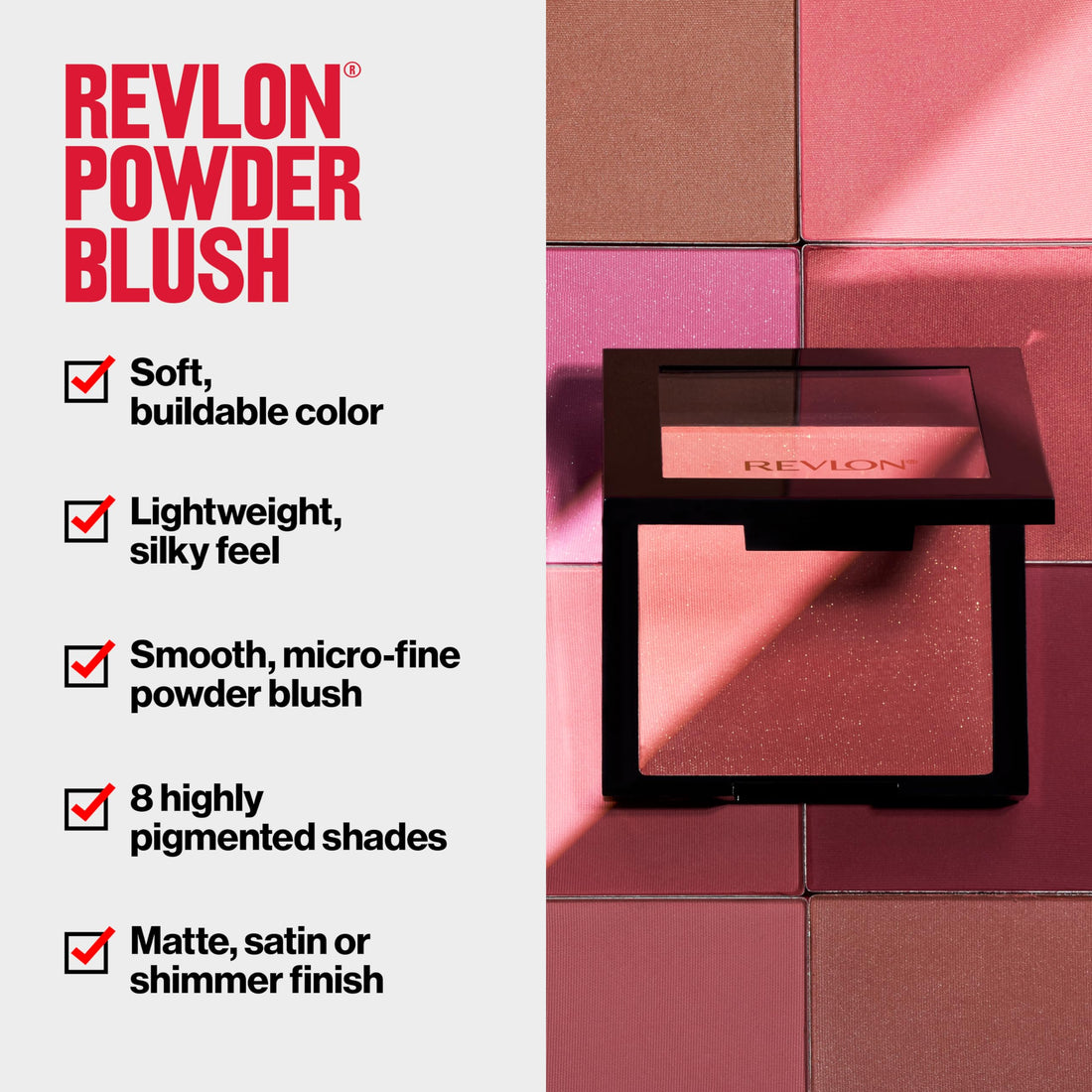 Revlon Powder Blush, Apricute, 0.17 Ounce