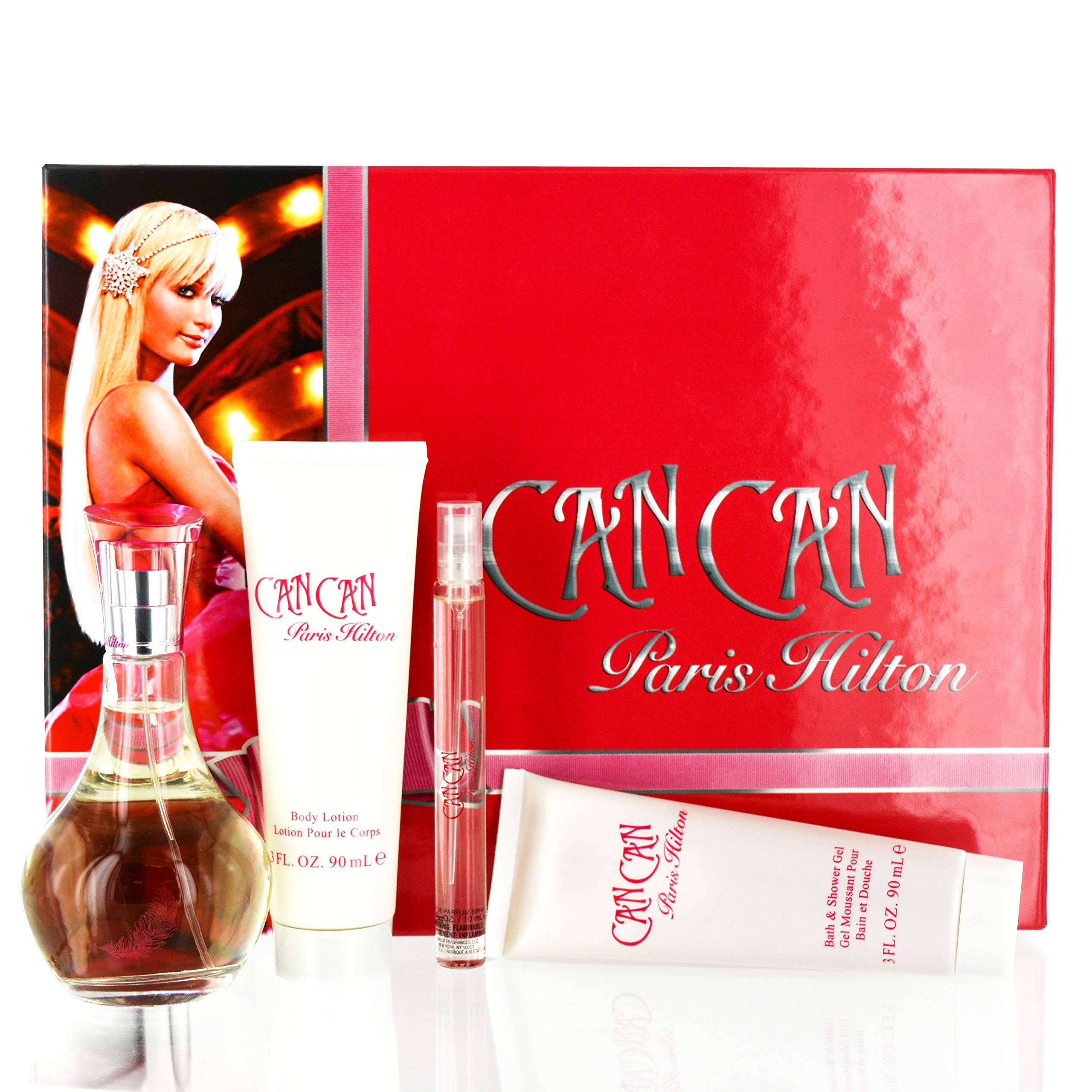 Paris Hilton Can Can Fragrance Set, 4 Count