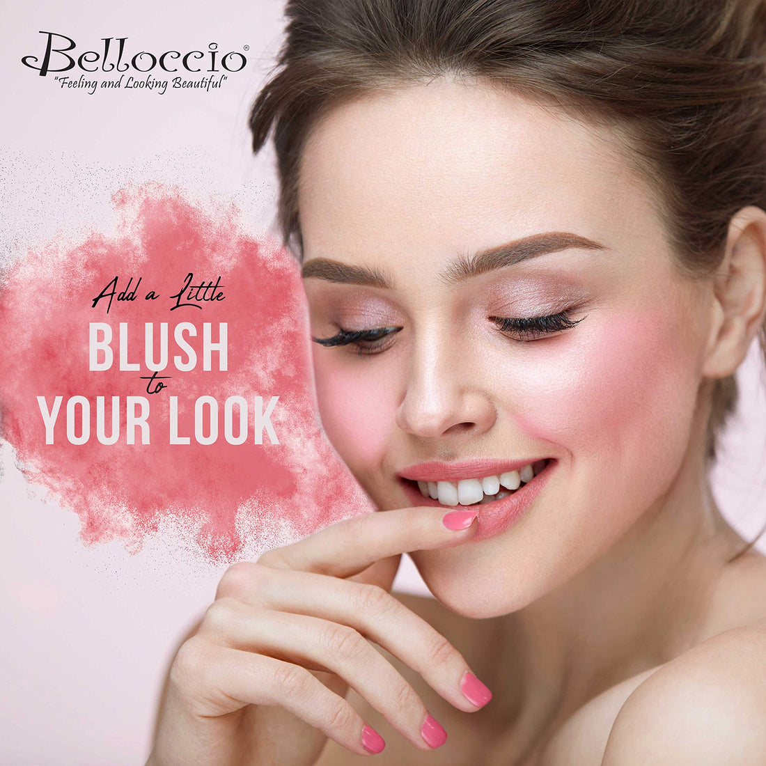 Half Ounce Bottle of Pink Delight Blush Belloccio's Professional Flawless Airbrush Makeup Blush