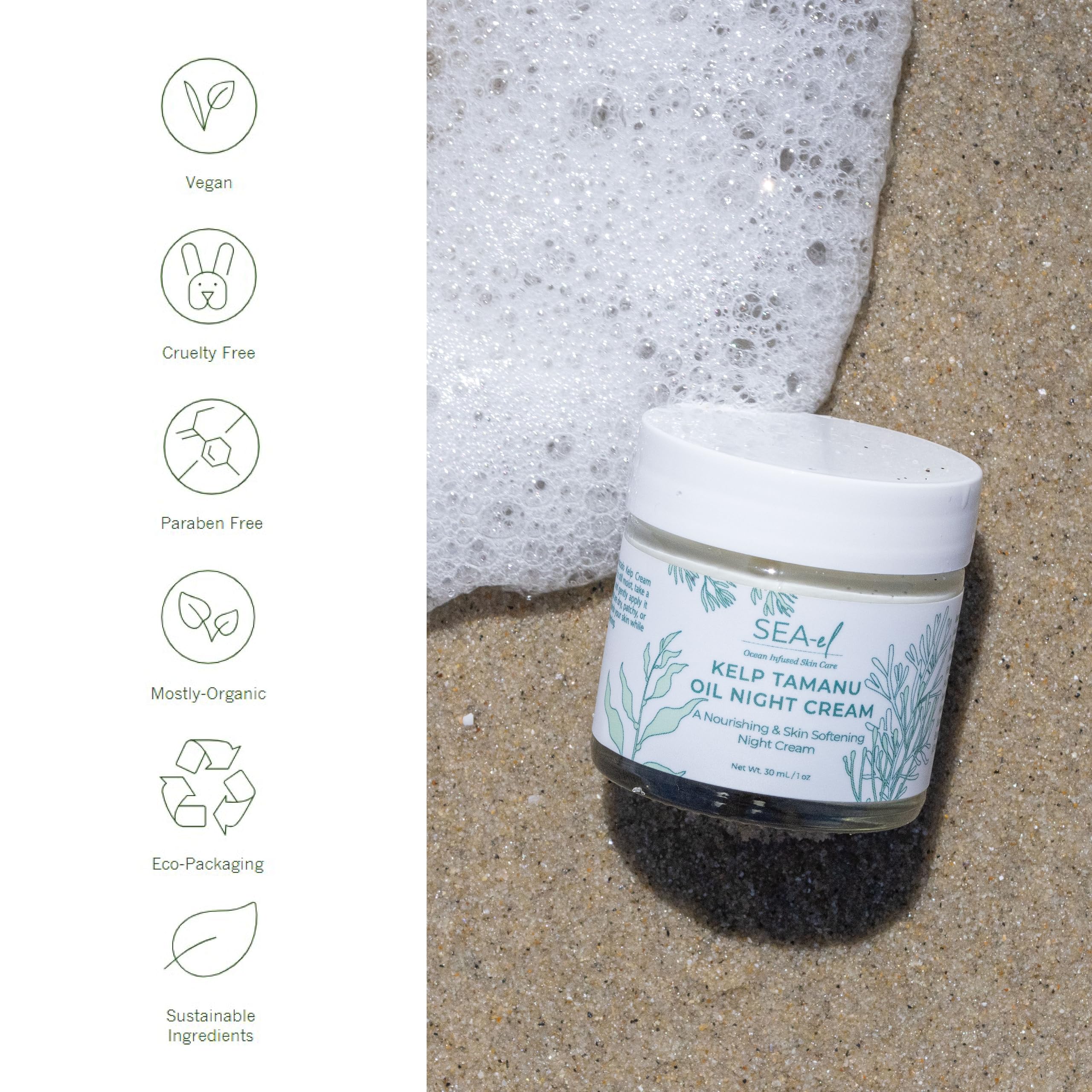 Sea El Lamina Night Cream - 1 oz (30 ml)