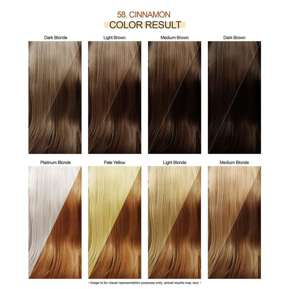 Adore Creative Image Hair Color #58 Cinnamon AD