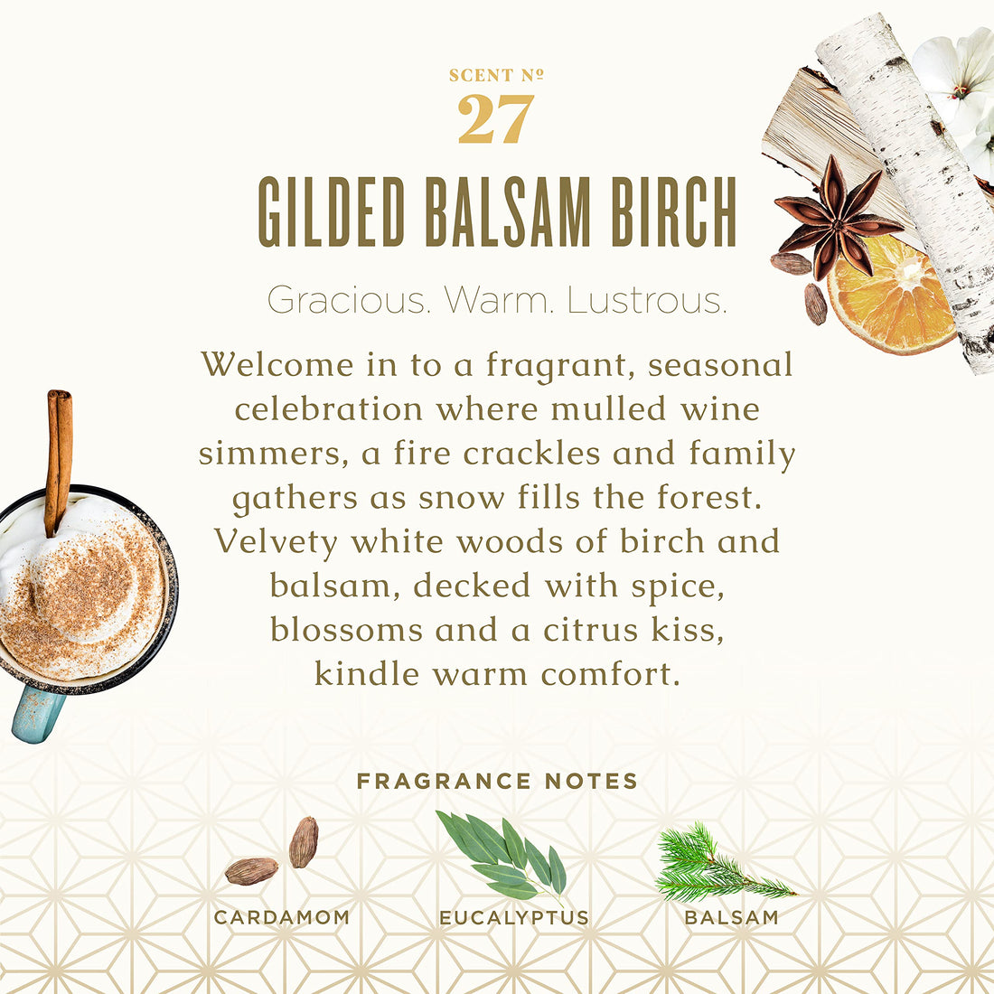 Caldrea Gilded Balsam Birch Hand Soap 10.8 oz