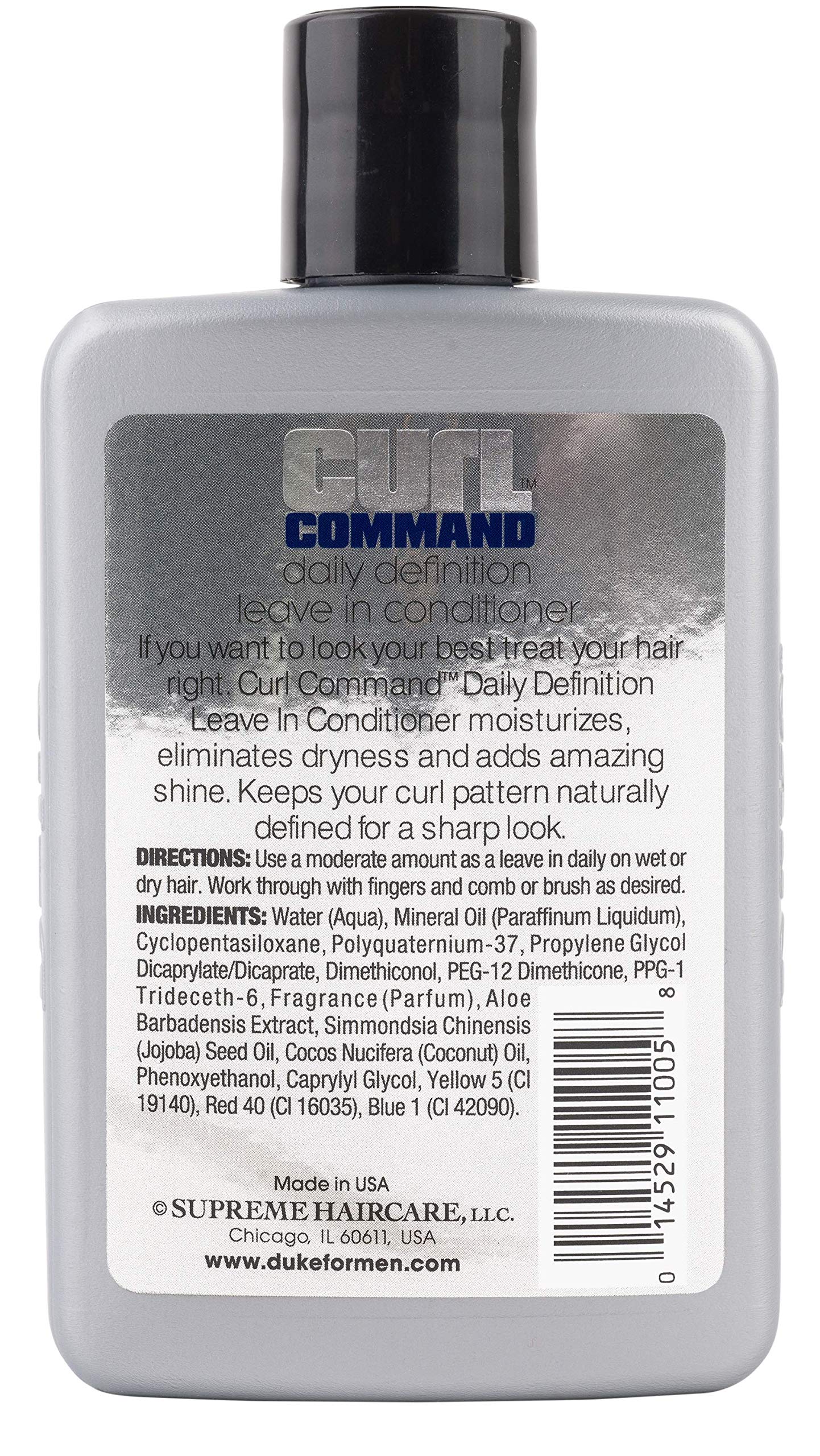 Duke Curl Command Daily Leave-In Conditioner, 7.6 oz (Pack of 11)