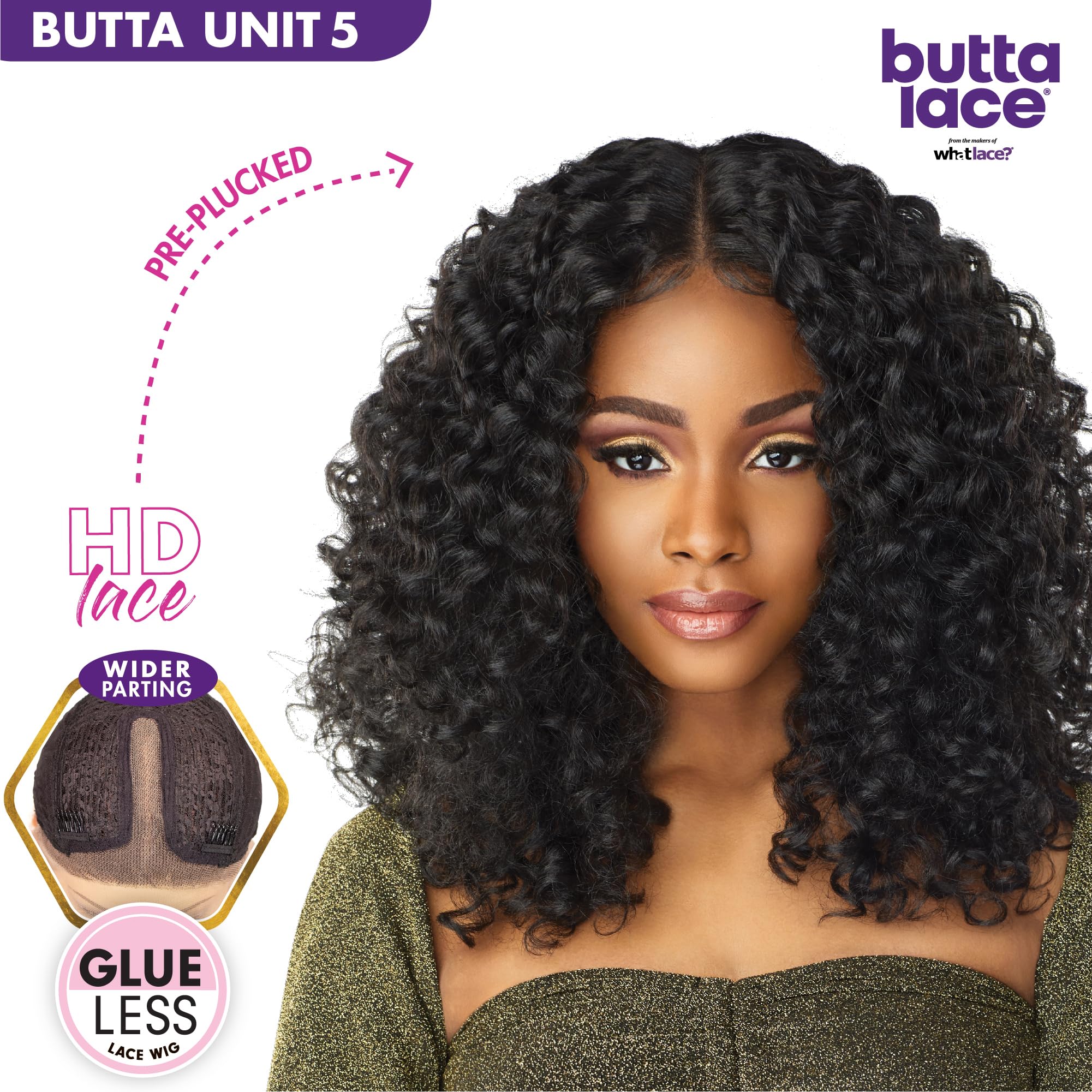 Sensationnel Synthetic HD Lace Front Wig - BUTTA UNIT 5 (T4/COPPER)