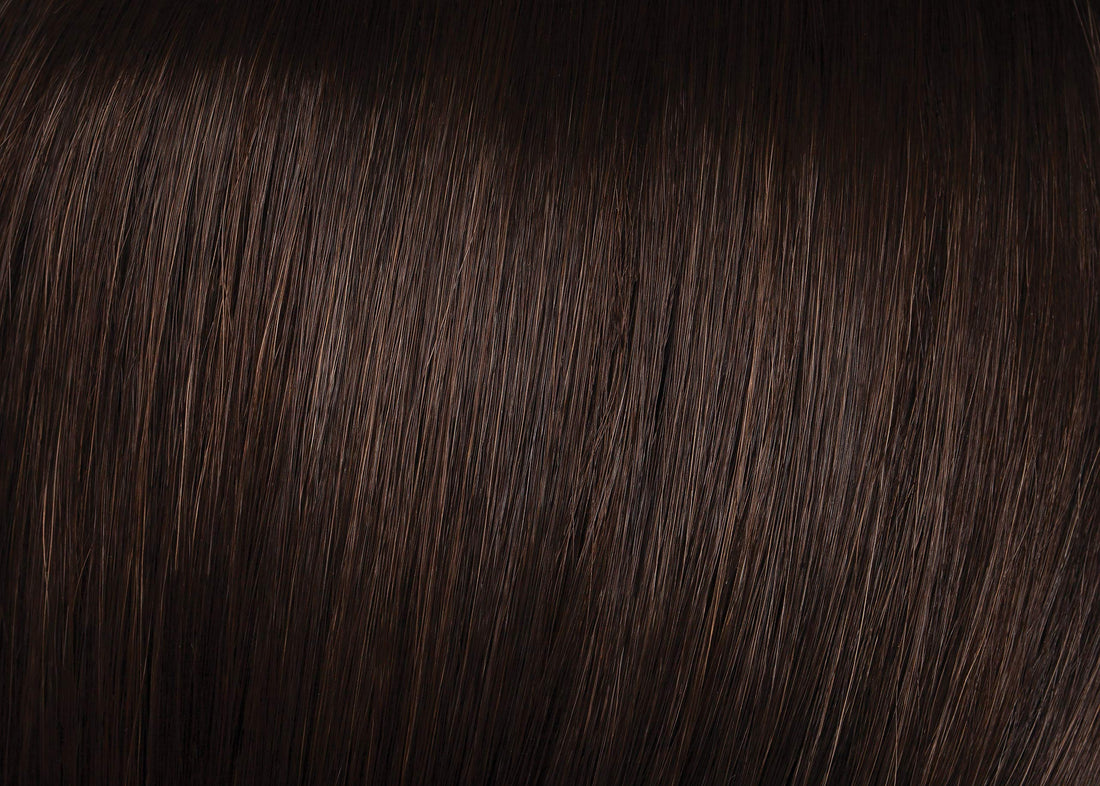 Modern Chignon Color R6 DARK CHOCOLATE - Hairdo Extensions Claw Clip Loose Hair Bun Tru2Life Heat Friendly Synthetic Soft Waves Hairpiece