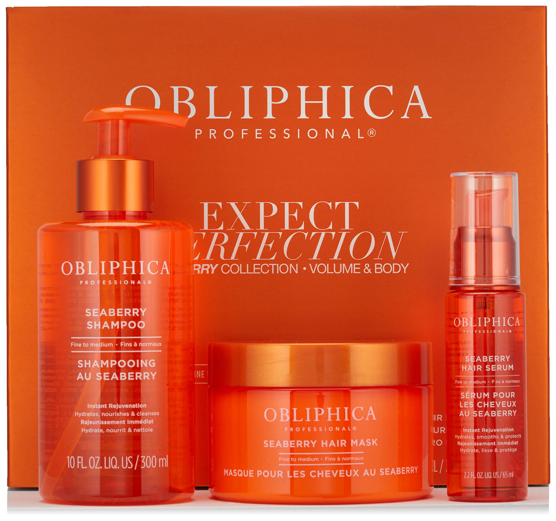 Obliphica Professional Expect Perfection Volume & Body Seaberry Collection