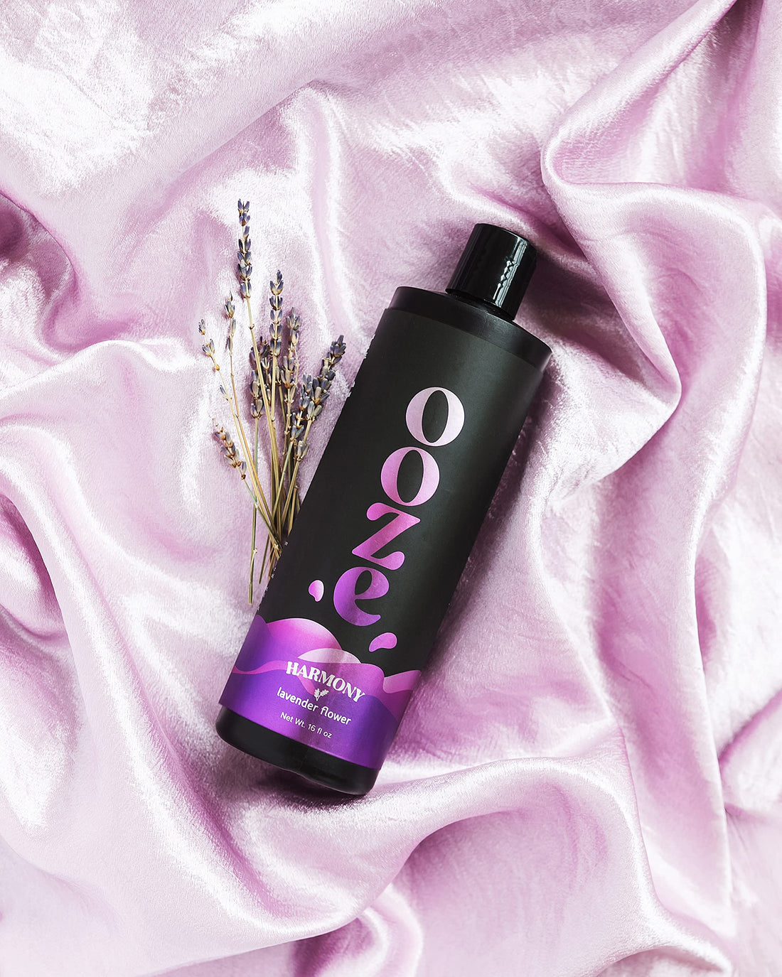 OOZE Lavender Bubble Bath for Women (473ml) - Bath Bubbles for Relaxing, Calming & Soothing - Self-Care & Wellness - Zero Parabens, Cruelty-Free, Made in The USA