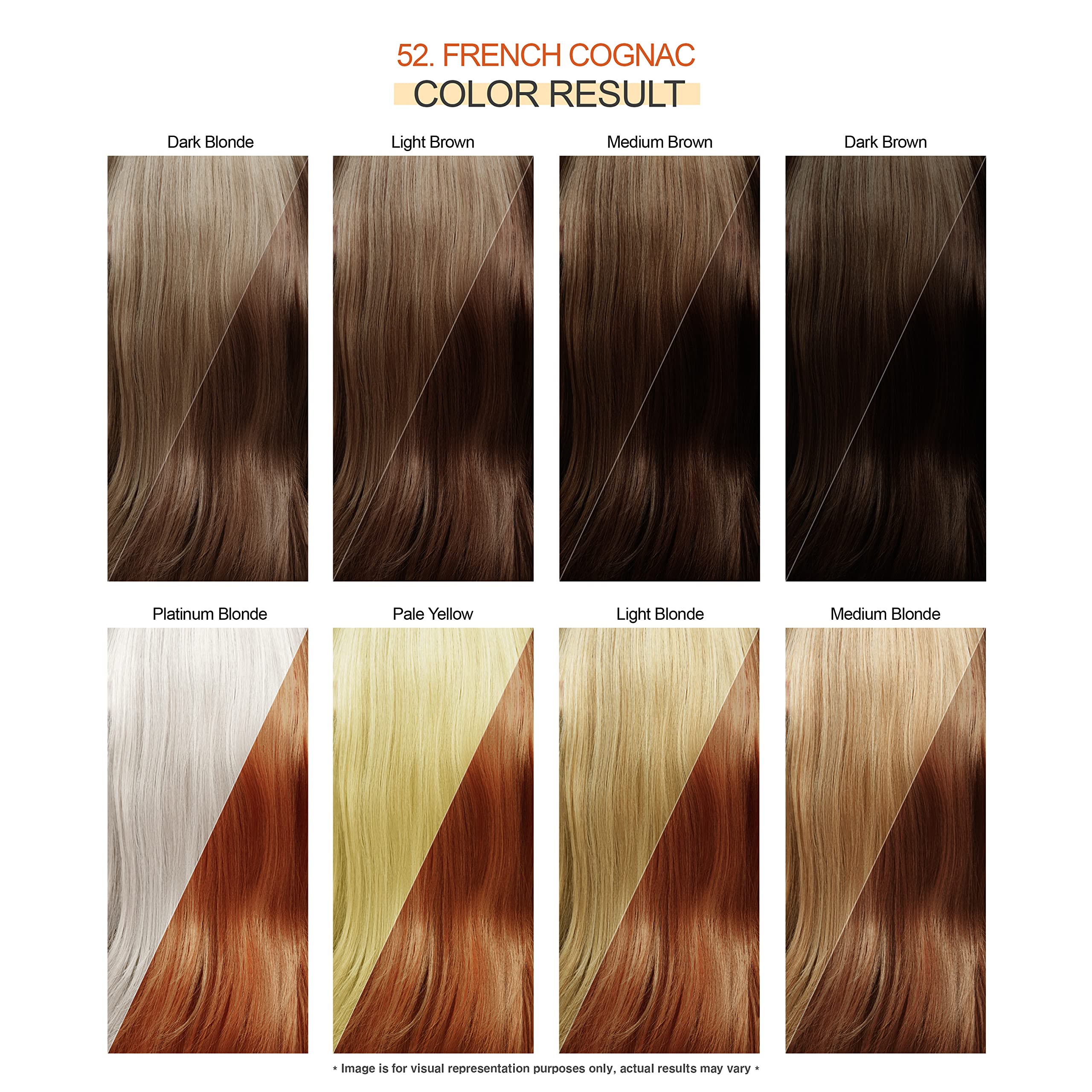 Adore SemiPermanent Haircolor 052 French Cognac 4 Ounce (118ml) (2 Pack)