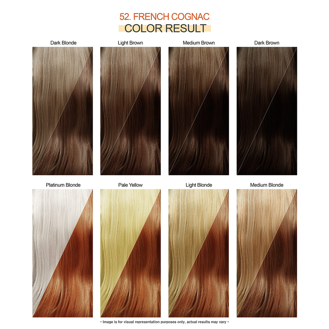 Adore SemiPermanent Haircolor 052 French Cognac 4 Ounce (118ml) (2 Pack)