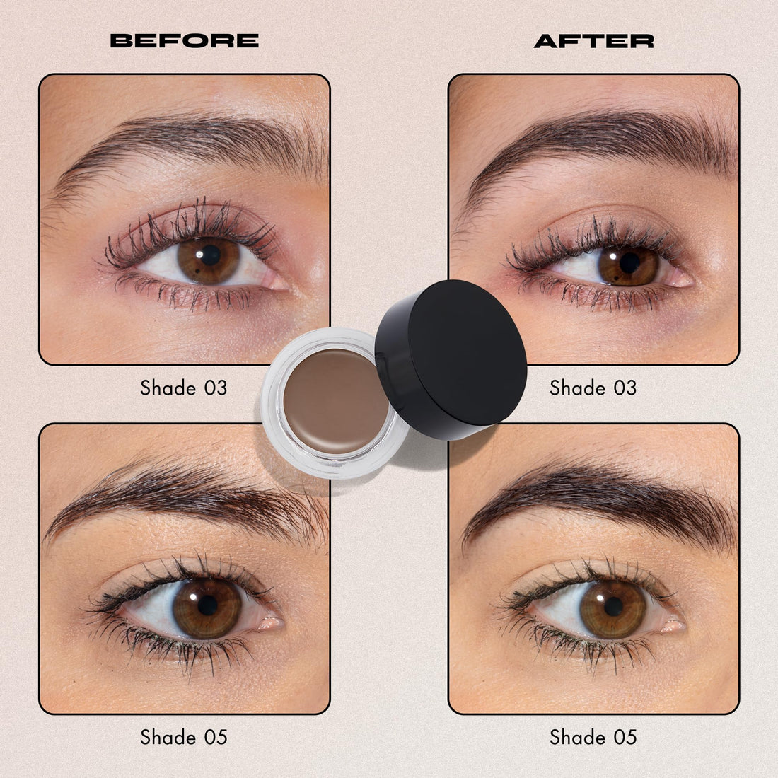Milani Stay Put Brow Color, Natural Taupe, 0.09 Ounce (Packaging May Vary)