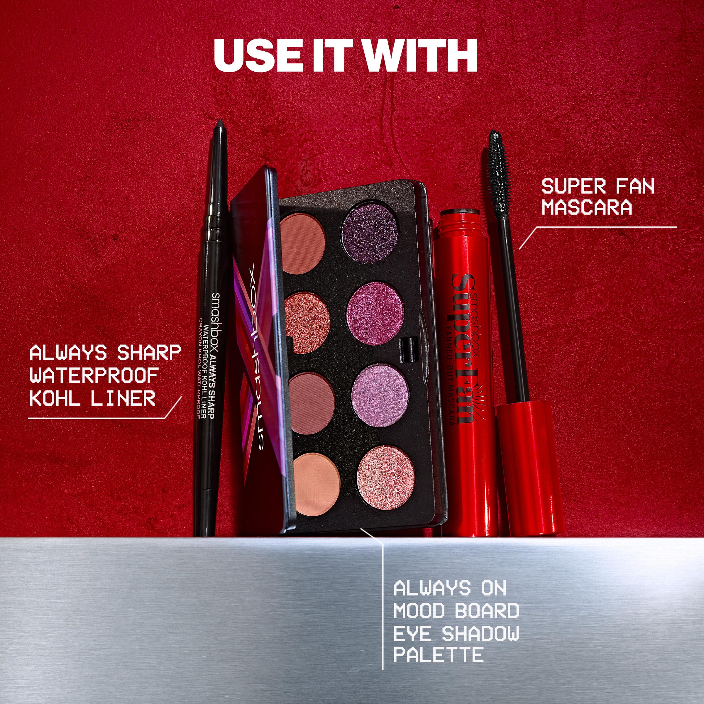 Smashbox Brow Tech Matte Eye Brow Pencil | Waterproof, Smudge Proof + Long Lasting, Brunette