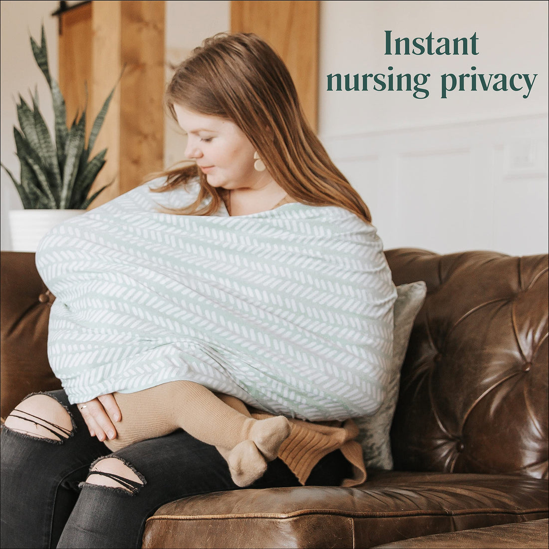 Simka Rose Breathable Nursing & Car Seat Cover for Baby - Breastfeeding Cover for Boy & Girl