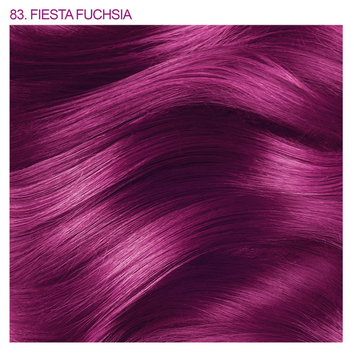 Adore Semi-Permanent Haircolor #083 Fiesta Fuchsia 4 Ounce (118ml) (2 Pack)