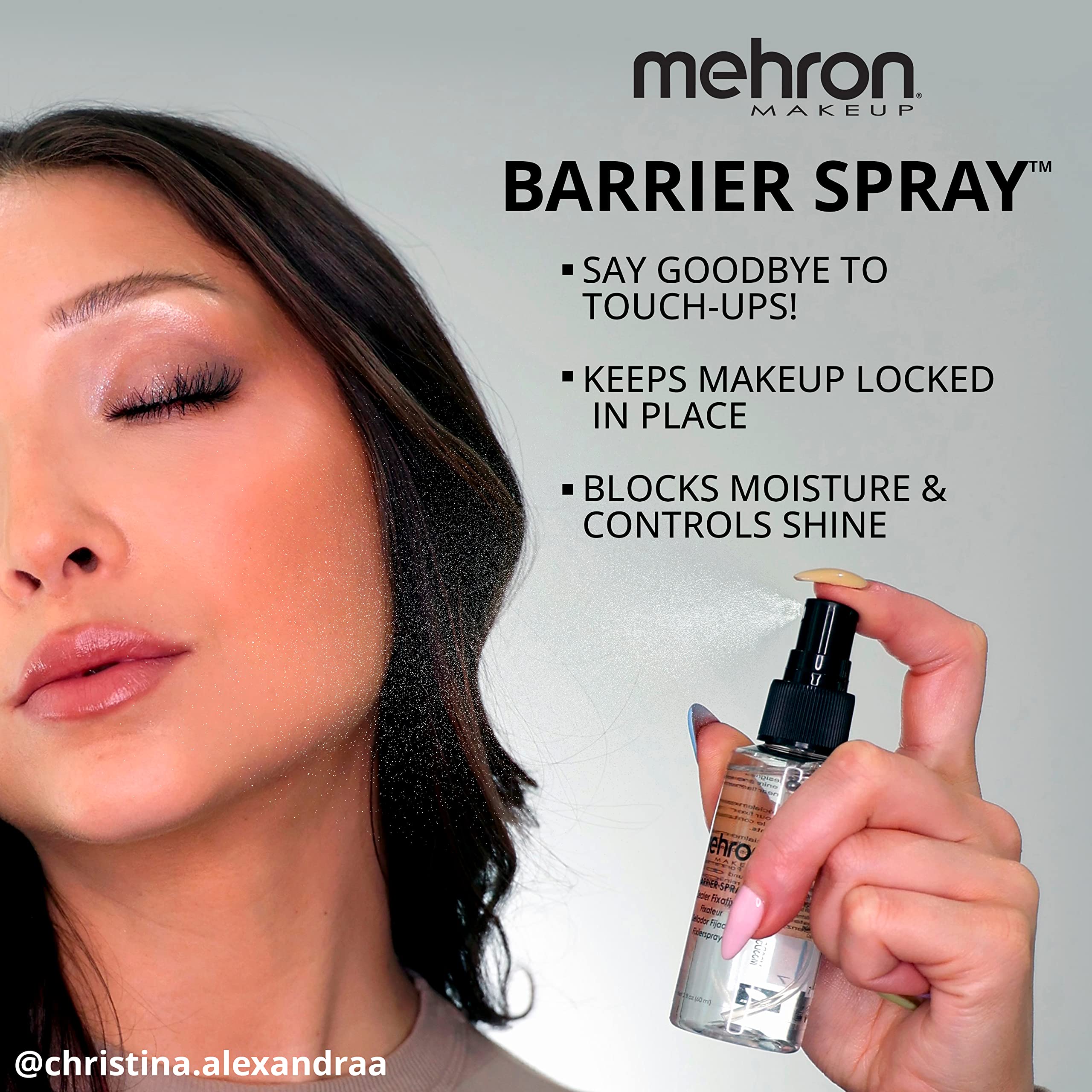 Mehron Makeup Barrier Spray 2 oz.