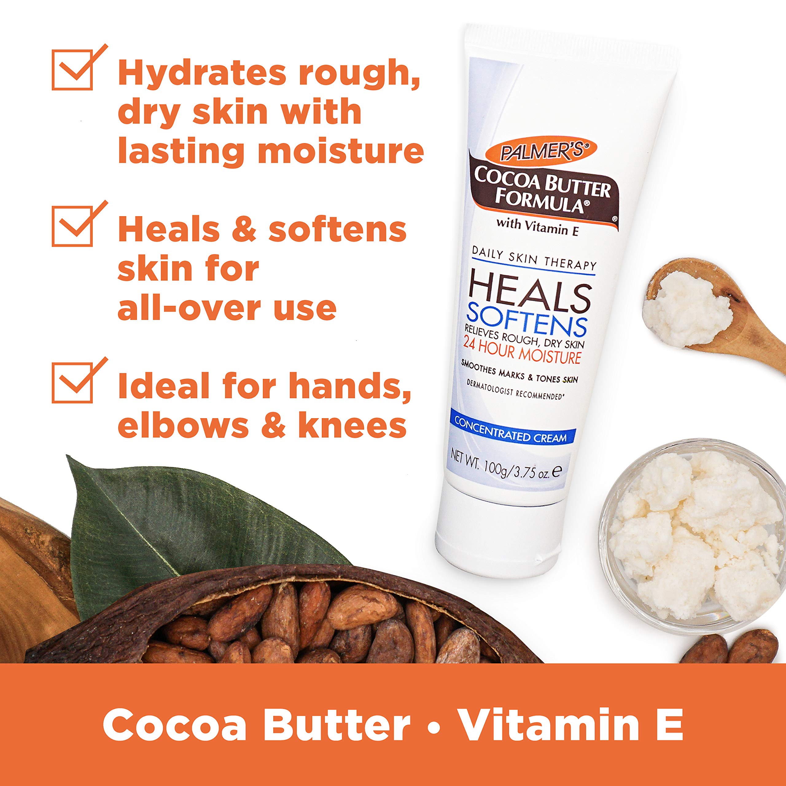 Palmers Cocoa Butter Tube Concentrated 3.75 Ounce (111ml) by E.T. BROWNE CO.