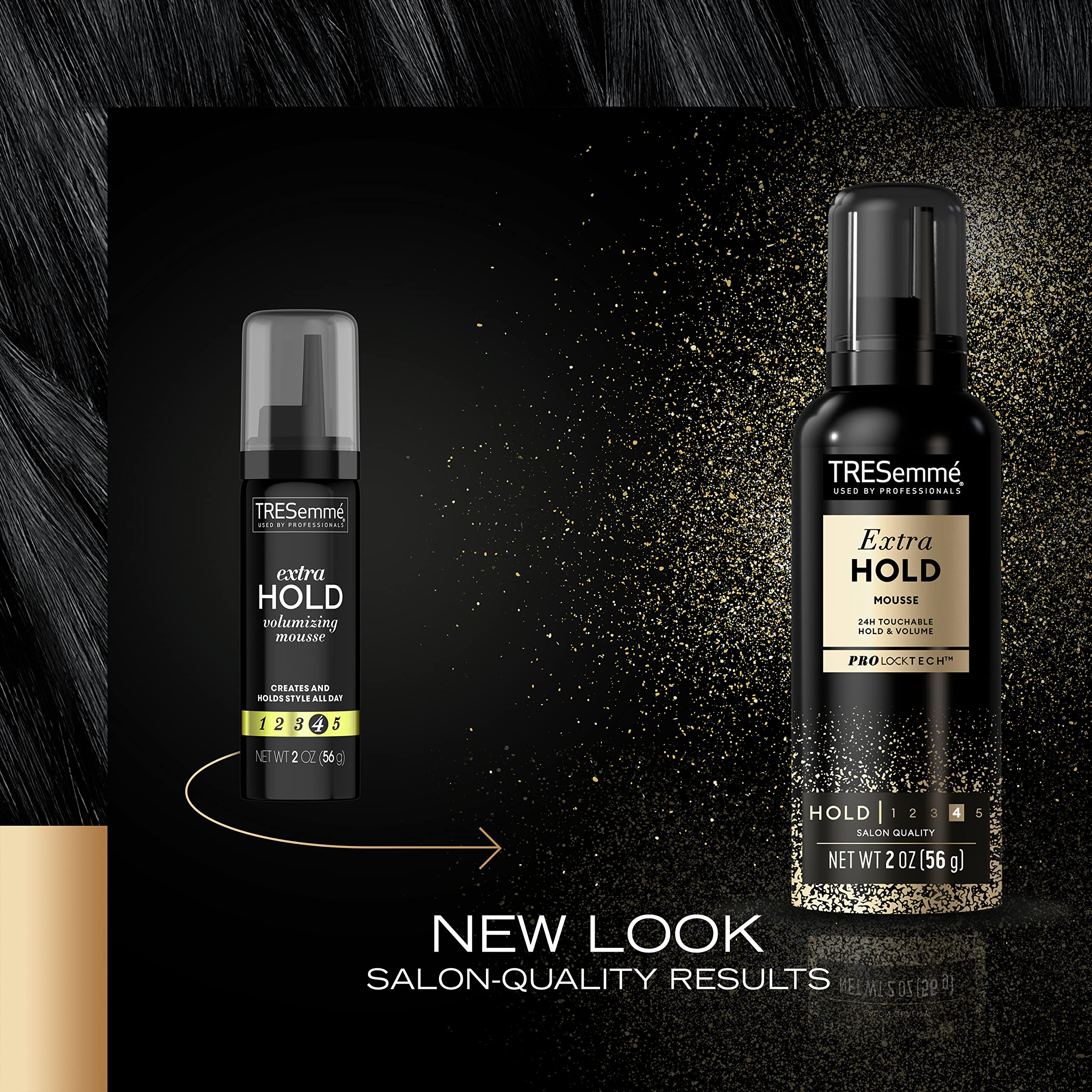 TRESemme Hair Mousse, Extra Hold, 2 Oz