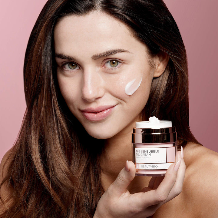 BeautyBio Zenbubble Gel Cream. Helps reduce the visible effects of stress: redness, breakouts, accelerated wrinkling, excessive dryness and enlarged pores, 1 ct.