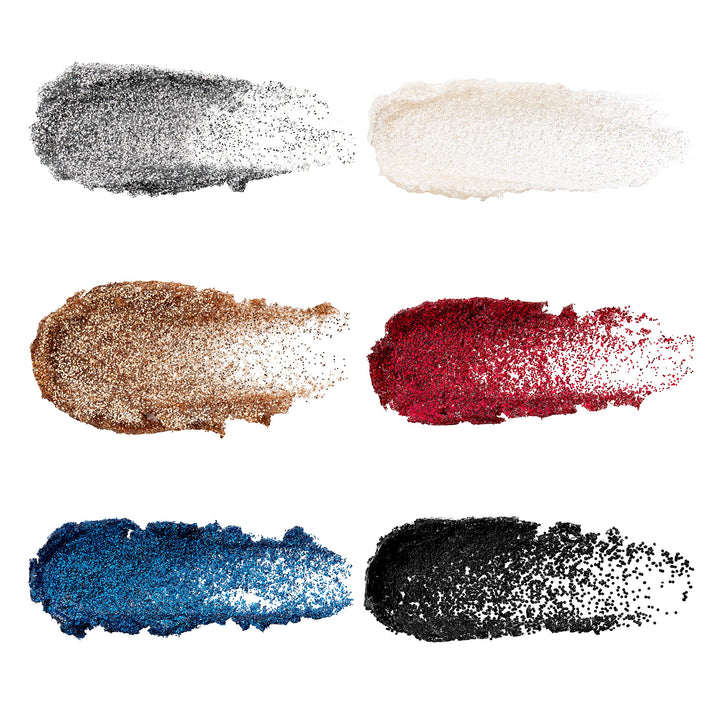 wet n wild Fantasy Makers Glitter Eyeshadow Palette, Long Wearing Shimmering Brilliance, Creamy Texture, 6 Complementary Shades, Cruelty-Free - This Bites