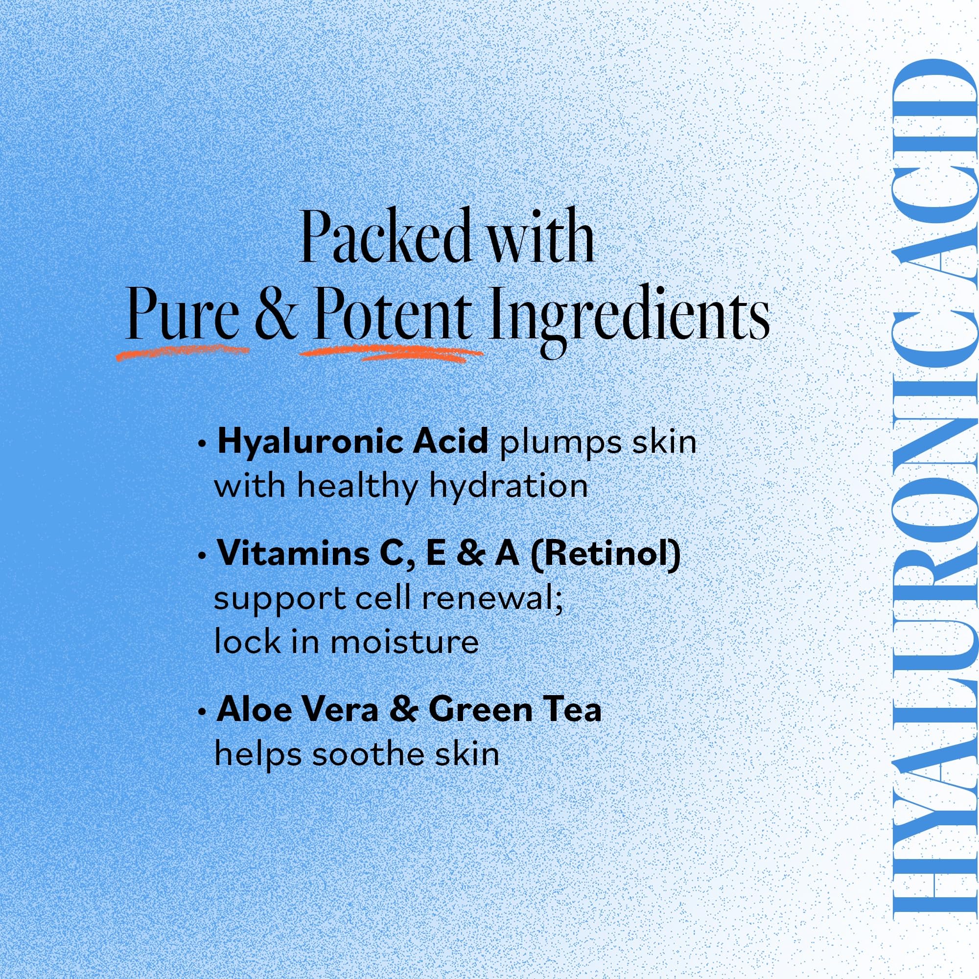 DERMA E Hydrating Night Cream with Hyaluronic Acid 2oz