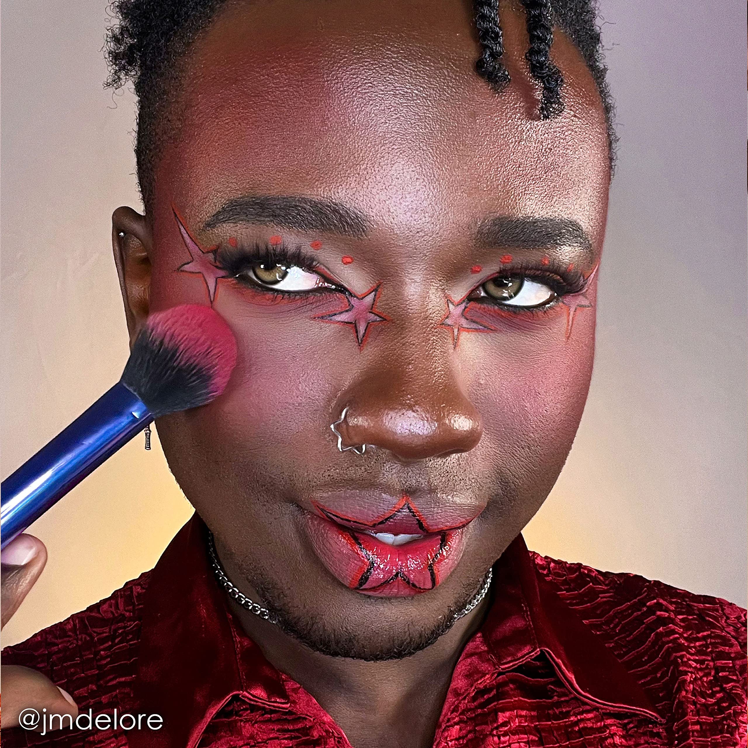 Mehron Makeup StarBlend Cake Makeup RED - 2oz