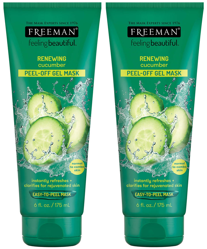 FREEMAN CUCUMBER PEEL OFF MASK 175 mL*2 (Pack Of 2)